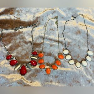Bundle of 3 Statement Necklaces
